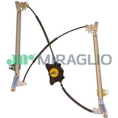 MIRAGLIO 30/1610 Window regulator Right Front, Operating Mode: Electronic, without electric motor, with comfort function