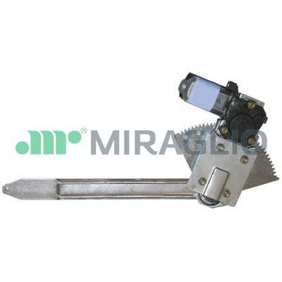 MIRAGLIO 30/1762 Window regulator Right, Operating Mode: Electric, with electric motor