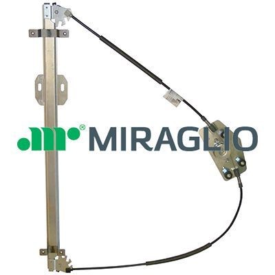MIRAGLIO 30/1783 Window regulator Left, Operating Mode: Electronic, without electric motor, with comfort function