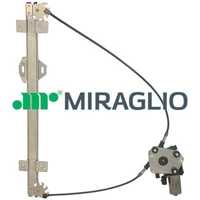 MIRAGLIO 30/2064 Window regulator Right, Operating Mode: Electric, with electric motor