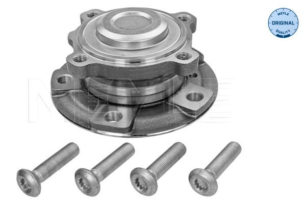 MEYLE 300 652 0002 Wheel bearing kit Front Axle, with attachment material, ORIGINAL Quality, with integrated wheel bearing, with integrated magnetic sensor ring, 147 mm, Ball Bearing
