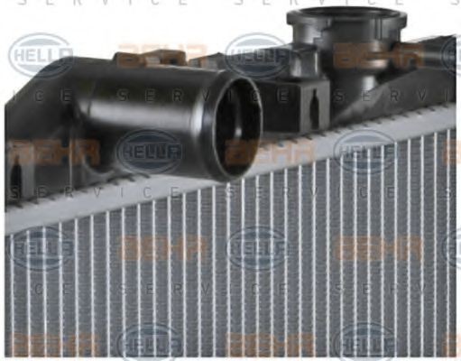 OEM-quality HELLA 8MK 376 726-611 Engine radiator