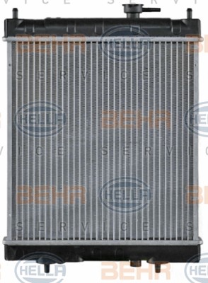 HELLA Radiator, engine cooling 8MK 376 726-691 for Nissan Micra K11