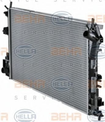 OEM-quality HELLA 8MK 376 726-751 Engine radiator
