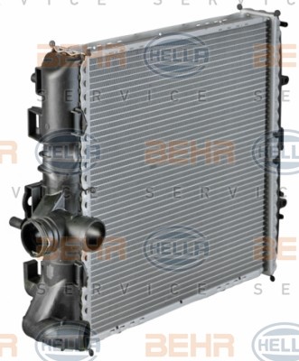 8MK376733671 Engine cooler HELLA 8MK 376 733-671 review and test