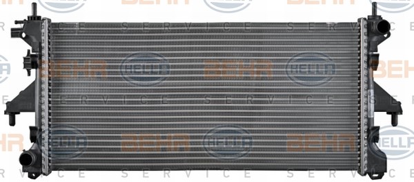 HELLA for vehicles with air conditioning, 780 x 375 x 26 mm, HELLA BLACK MAGIC, Mechanically jointed cooling fins Radiator 8MK 376 745-021 buy