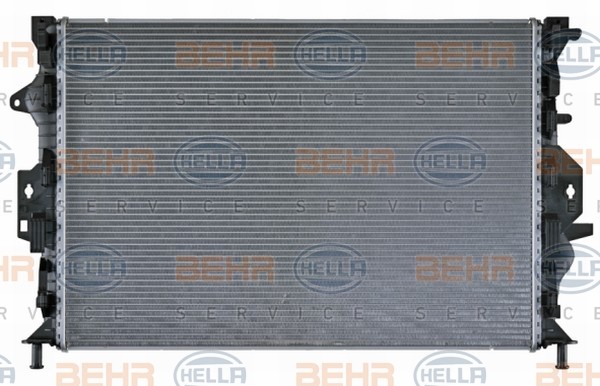 HELLA Radiator, engine cooling 8MK 376 745-601 for FORD MONDEO