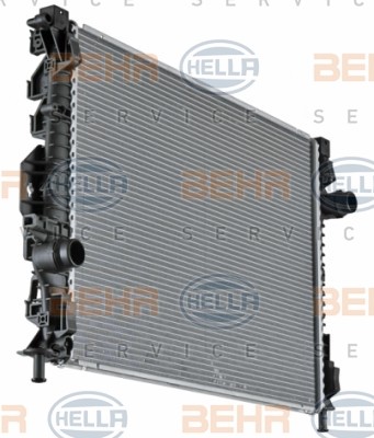 8MK376745601 Engine cooler HELLA 8MK 376 745-601 review and test