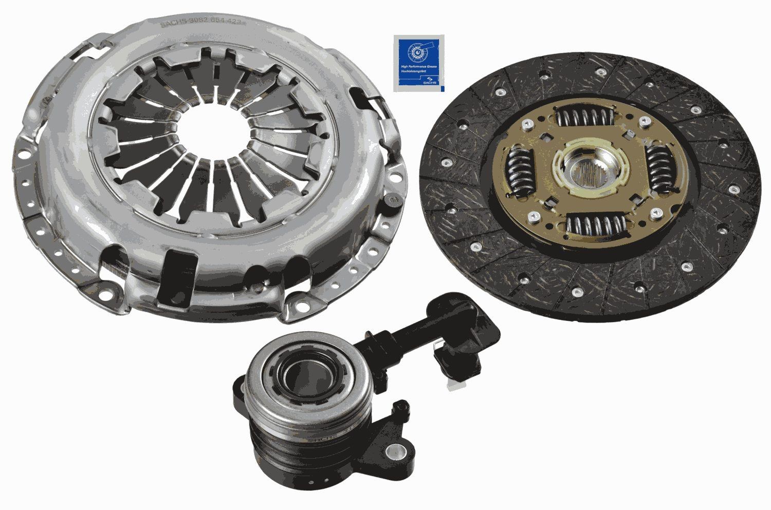 Great value for money - SACHS Clutch kit 3000 990 355
