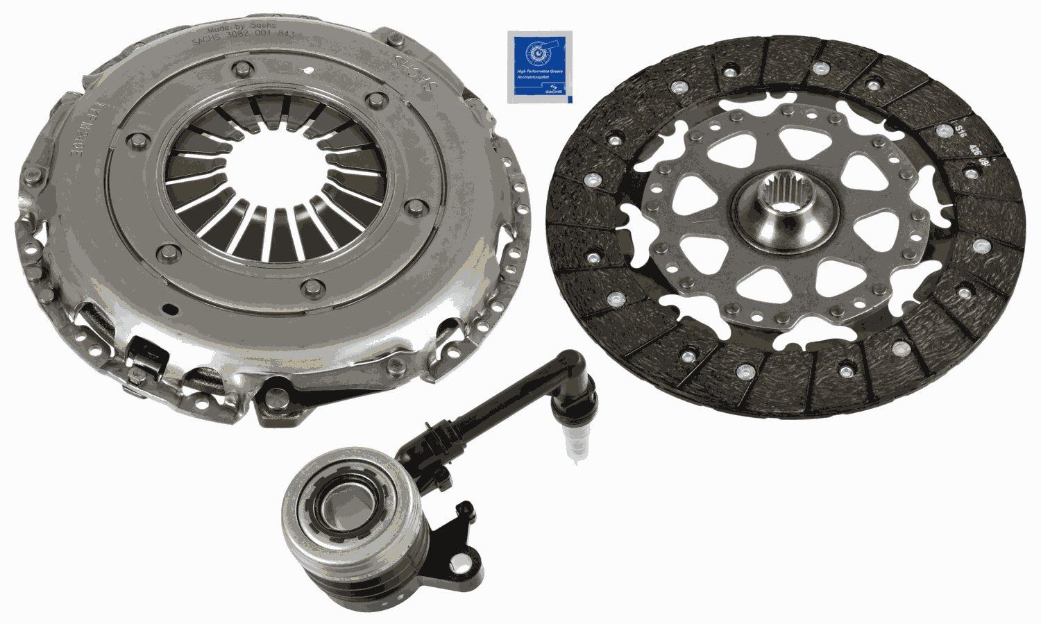 Great value for money - SACHS Clutch kit 3000 990 385