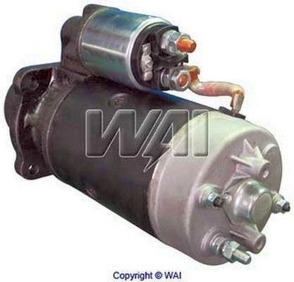 WAI 30095N Starter motor 24V, 4kW, Number of Teeth: 9