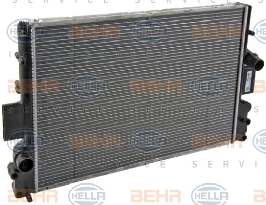 HELLA Radiator, engine cooling 8MK 376 774-431 for IVECO Daily
