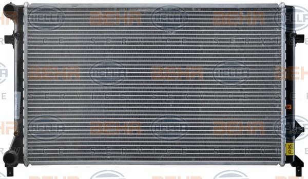 HELLA for vehicles with/without air conditioning, 650 x 396 x 25 mm, Automatic Transmission, Manual Transmission Radiator 8MK 376 781-091 buy