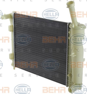 Great value for money - HELLA Engine radiator 8MK 376 790-051