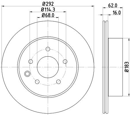Original HELLA Intercooler charger 8ML 376 727-581 for AUDI A6