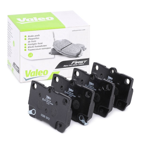 VALEO Brake pad kit 301888 for LEXUS GS, IS