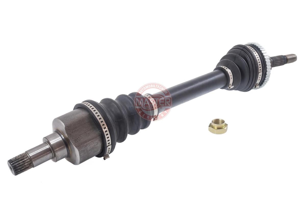 MASTER-SPORT 303205-SET-MS Drive shaft Front Axle Left, 620mm, MA, for vehicles with ABS, Manual Transmission