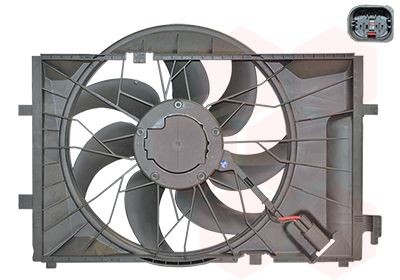 VAN WEZEL Radiator cooling fan Mercedes S203 new 3032747