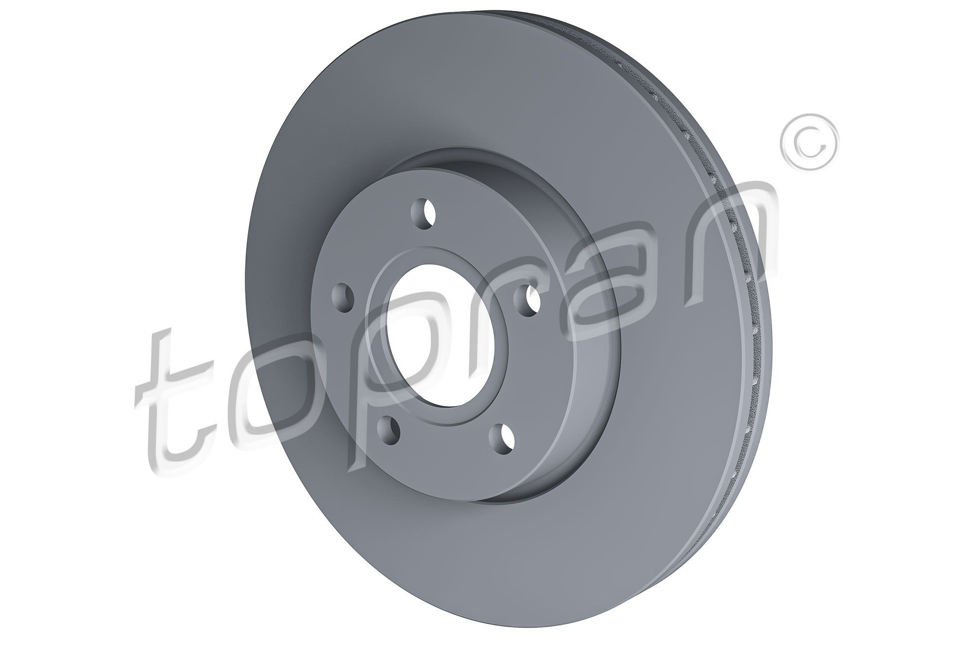 Ford FIESTA Brake discs and rotors 9496488 TOPRAN 304 728 online buy