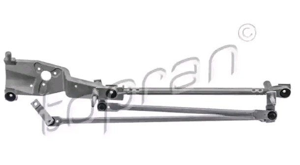 Wiper arm linkage TOPRAN Vehicle Windscreen, without electric motor - 304 816