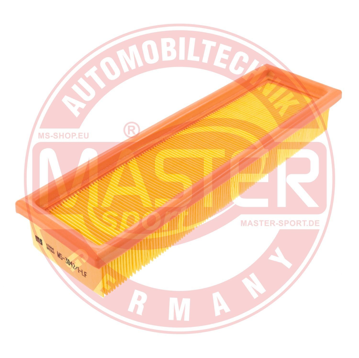 MASTER-SPORT 3042/1-LF-PCS-MS Air filter 43mm, 87mm, 297mm, Filter Insert