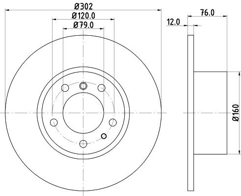 HELLA Cooling fan clutch 8MV 376 757-401