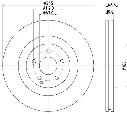 HELLA 8MY 376 743-431 Expansion tank cap Opening Pressure: 1,4bar, D1: 66mm