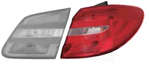 VAN WEZEL Right, Outer section, without bulb holder Tail light 3054932 buy