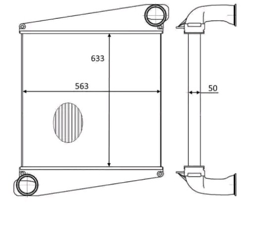 30556 NRF Ladeluftkühler für ASKAM (FARGO/DESOTO) online bestellen