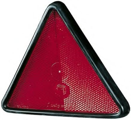 HELLA 8RA 002 010-011 Reflector rood voor STEYR 1491-Serie va originele kwaliteit