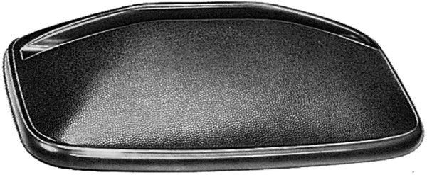 8SB003614-001 Side view mirror E1 14092 HELLA without fastening material, both sides, black