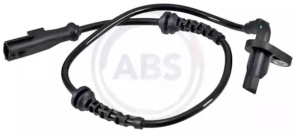 A.B.S. Active sensor, 450mm, 545mm, 28mm, black Length: 28mm, Total Length: 545mm Sensor, wheel speed 30804 buy
