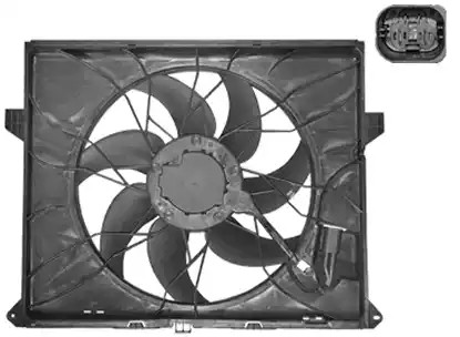 Great value for money - VAN WEZEL Fan, radiator 3087747
