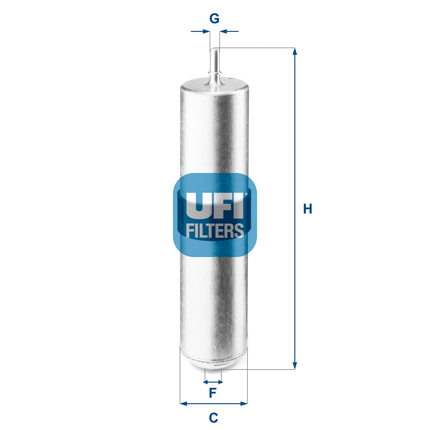 UFI 31.926.01 Fuel filter Filter Insert, 13,5mm, 7,9mm