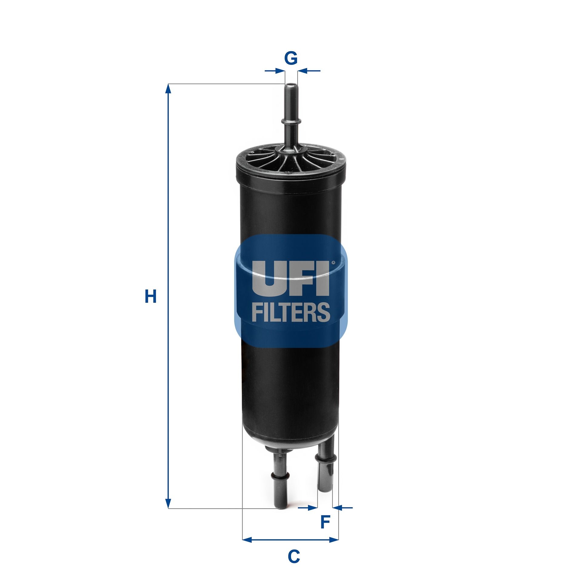 Original UFI Inline fuel filter 31.962.00 for BMW 1 Series