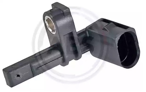 A.B.S. Active sensor, 56mm, 28mm, black Length: 28mm, Total Length: 56mm Sensor, wheel speed 31216 buy