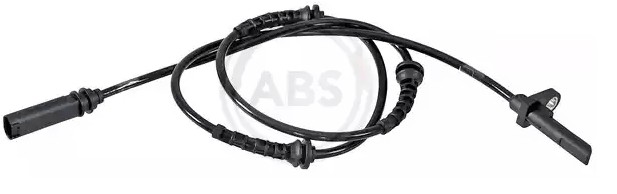 A.B.S. 31226 ABS sensor Active sensor, 875mm, 980mm, 41mm, black