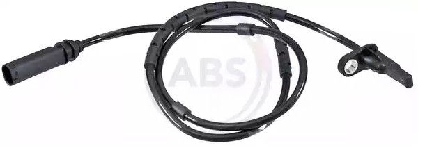 A.B.S. 31228 ABS sensor Active sensor, 790mm, 890mm, 39mm, black