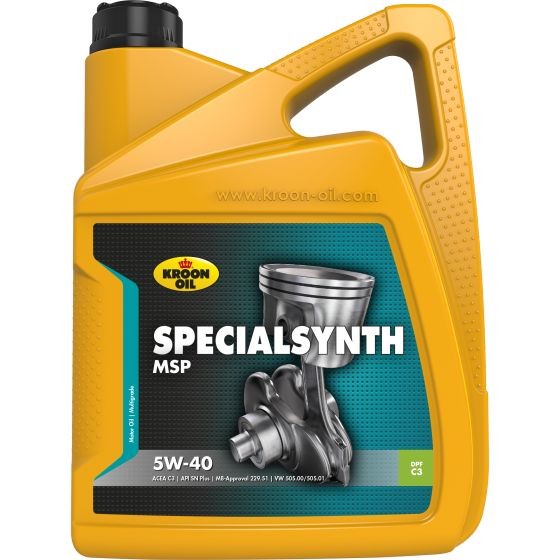 KROON OIL Specialsynth, MSP 31256 Moottoriöljy 5W-40, 5l, Synteettinen öljy