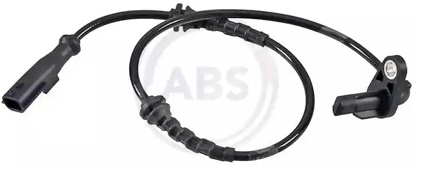 A.B.S. Active sensor, 450mm, 545mm, 28mm, black Length: 28mm, Total Length: 545mm Sensor, wheel speed 31272 buy