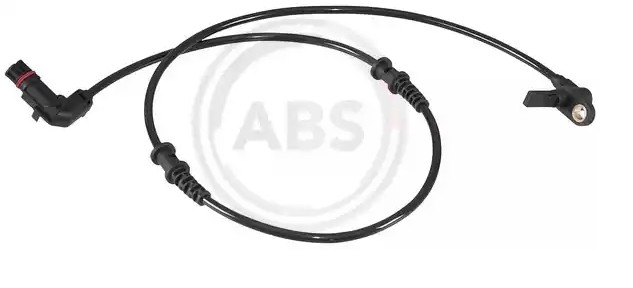 A.B.S. 31280 ABS sensor Active sensor, 815mm, 910mm, 28mm, black