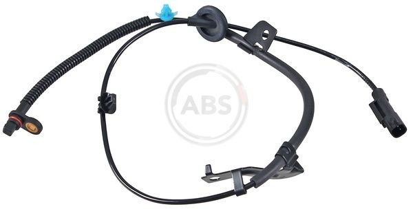 31284 A.B.S. Wheel speed sensor DODGE Active sensor, 960mm, 1050mm, 16mm, black