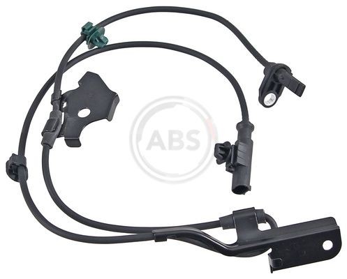 A.B.S. 31327 ABS sensor Active sensor, 980mm, 1080mm, black