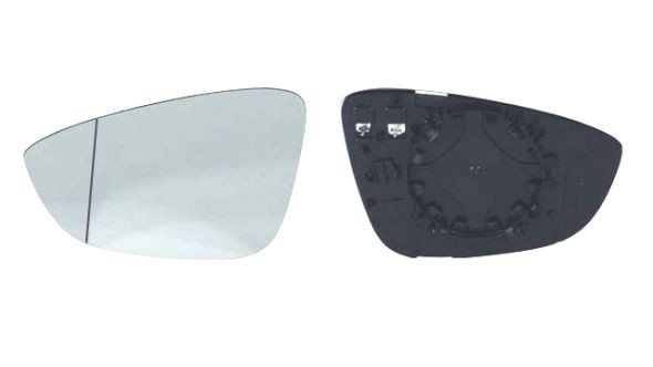 Original IPARLUX Rear view mirror glass 31344601 for VW EOS