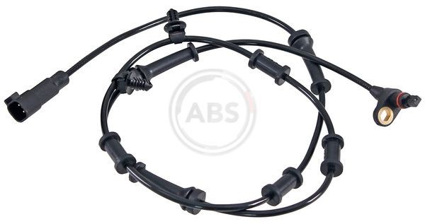 A.B.S. 31350 ABS sensor Active sensor, 1230mm, black