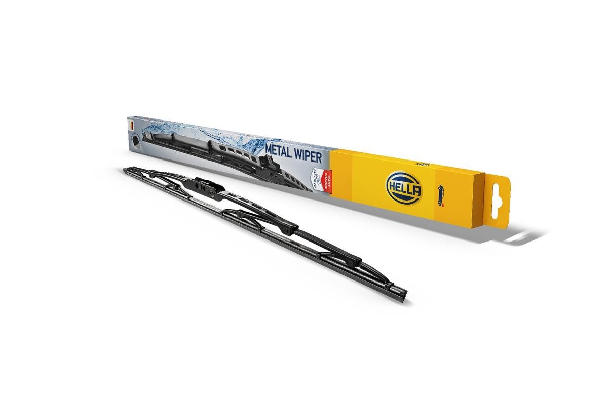WP 26 HELLA Metal Wiper 650 mm Front, Bracket wiper blade, for left-hand drive vehicles, 26 Inch Left-/right-hand drive vehicles: for left-hand drive vehicles Wiper blades 9XW 178 878-261 buy
