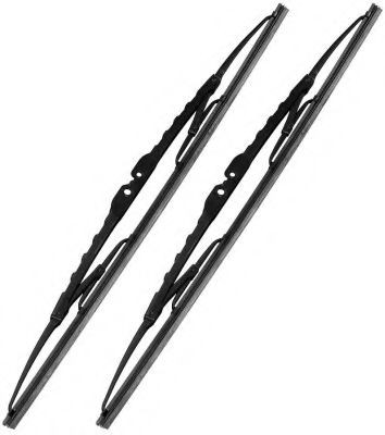HELLA 9XW 857 514-801 Wiper blade 500 mm Front, for left-hand drive vehicles