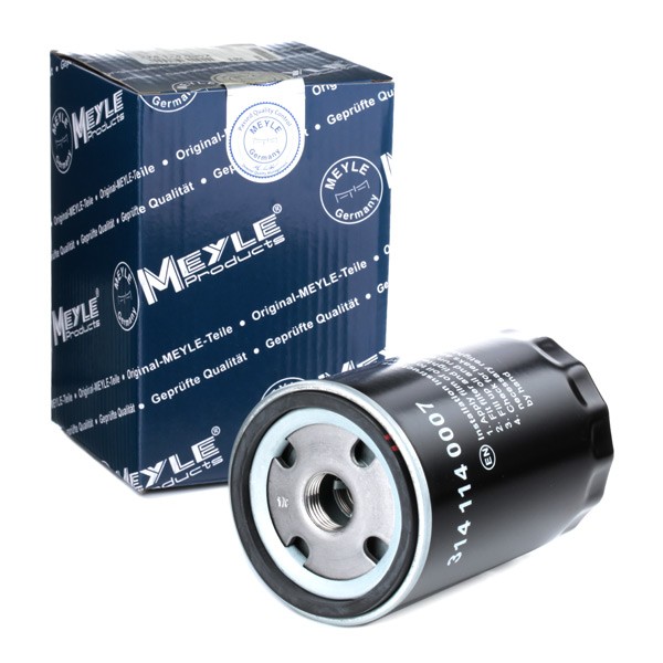 MEYLE Oil filter 314 114 0007 for BMW Z1, 3 Series, 5 Series