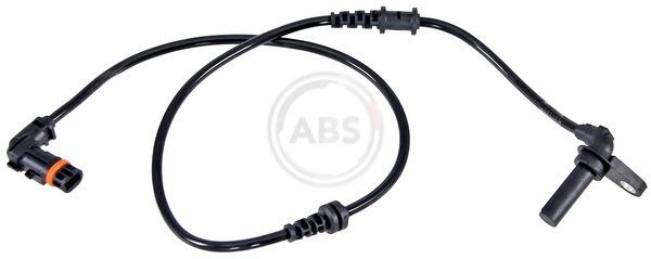 A.B.S. 31405 ABS sensor Active sensor, 675mm, 770mm, 36mm, black