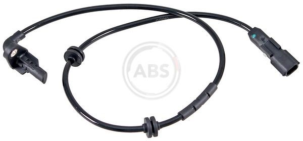 A.B.S. 31459 ABS sensor Active sensor, 605mm, 690mm, 28mm, black